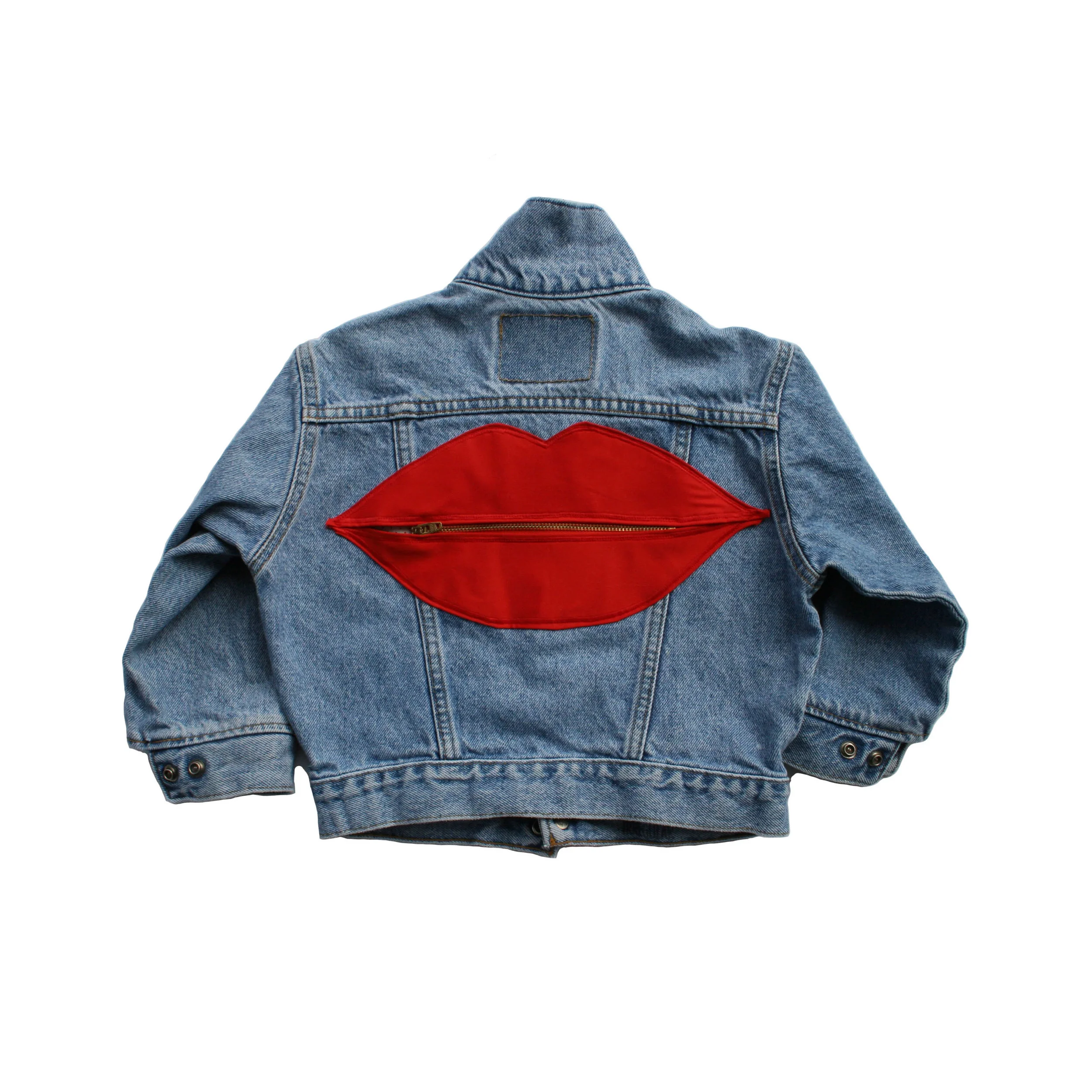 kiss jean jacket