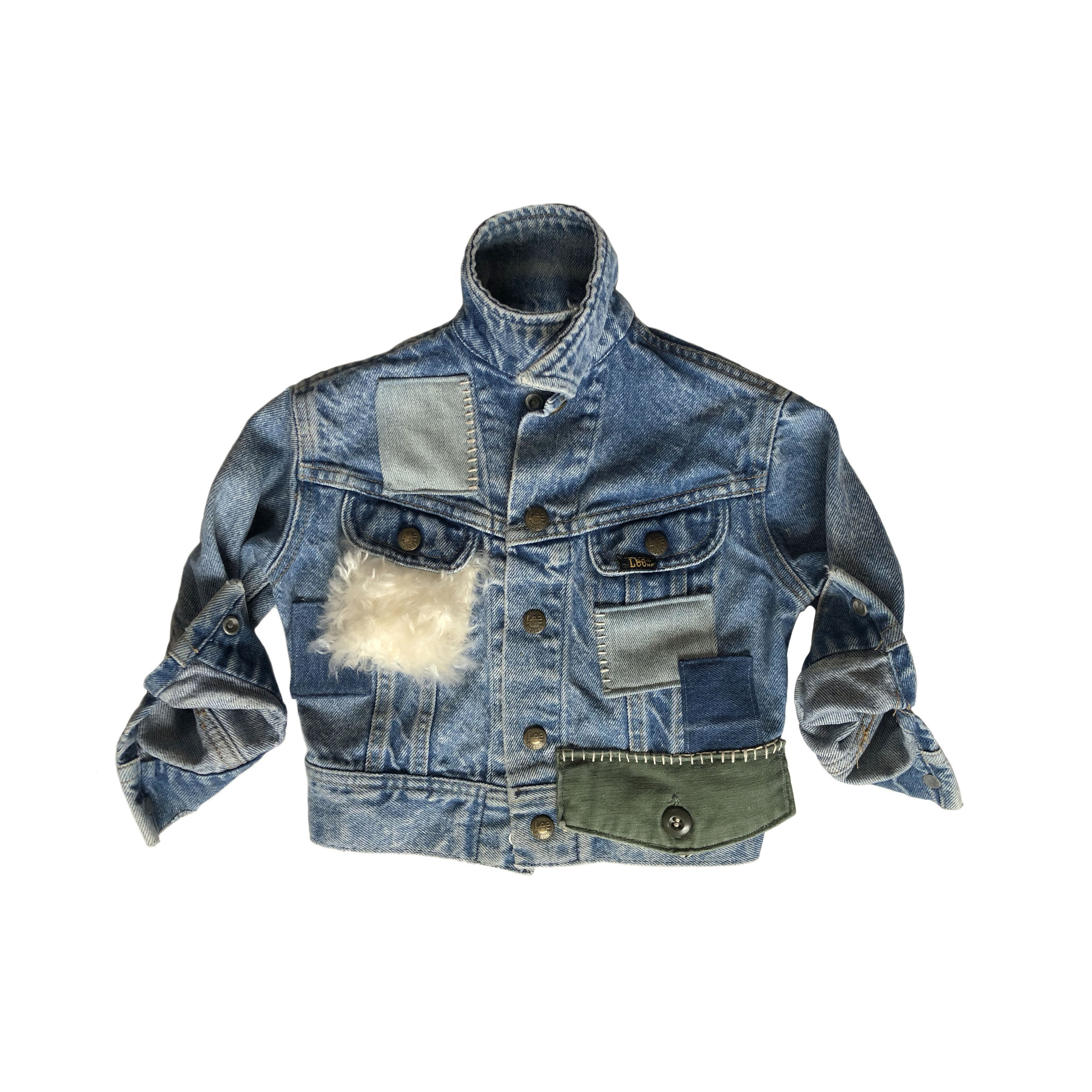 PATCHWORK dreamer: CUSTOM vintage Levis/Lee jean jacket — SiD NYC
