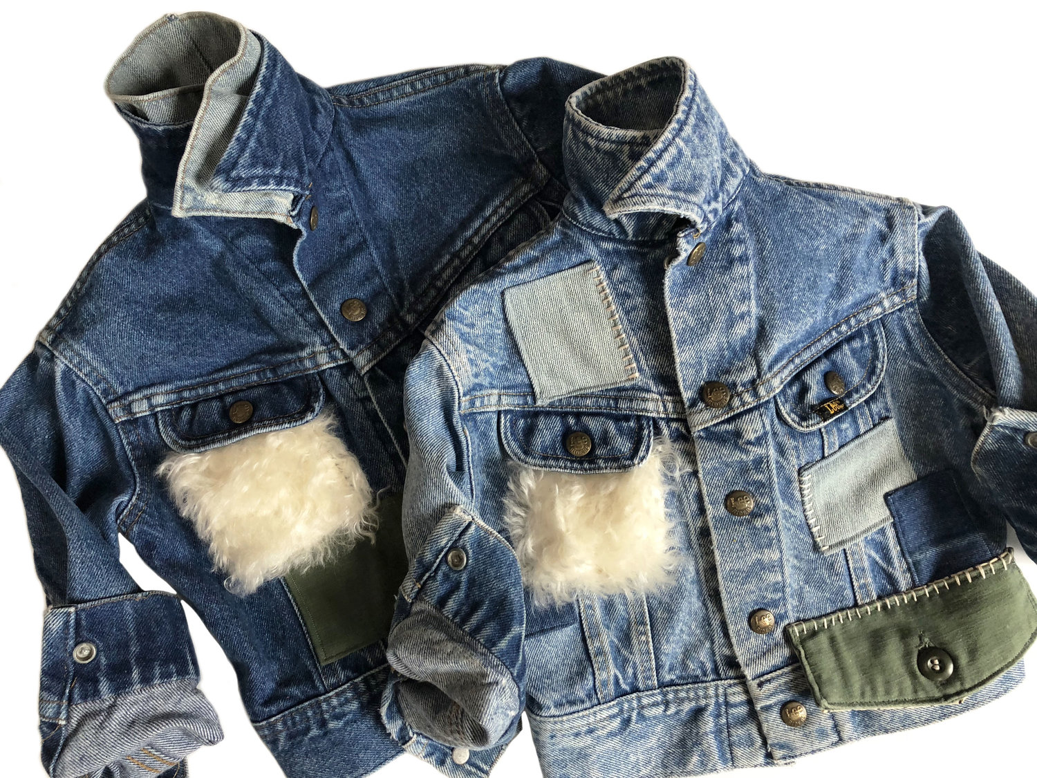 PATCHWORK: CUSTOM vintage Levis/Lee jean jacket — SiD NYC