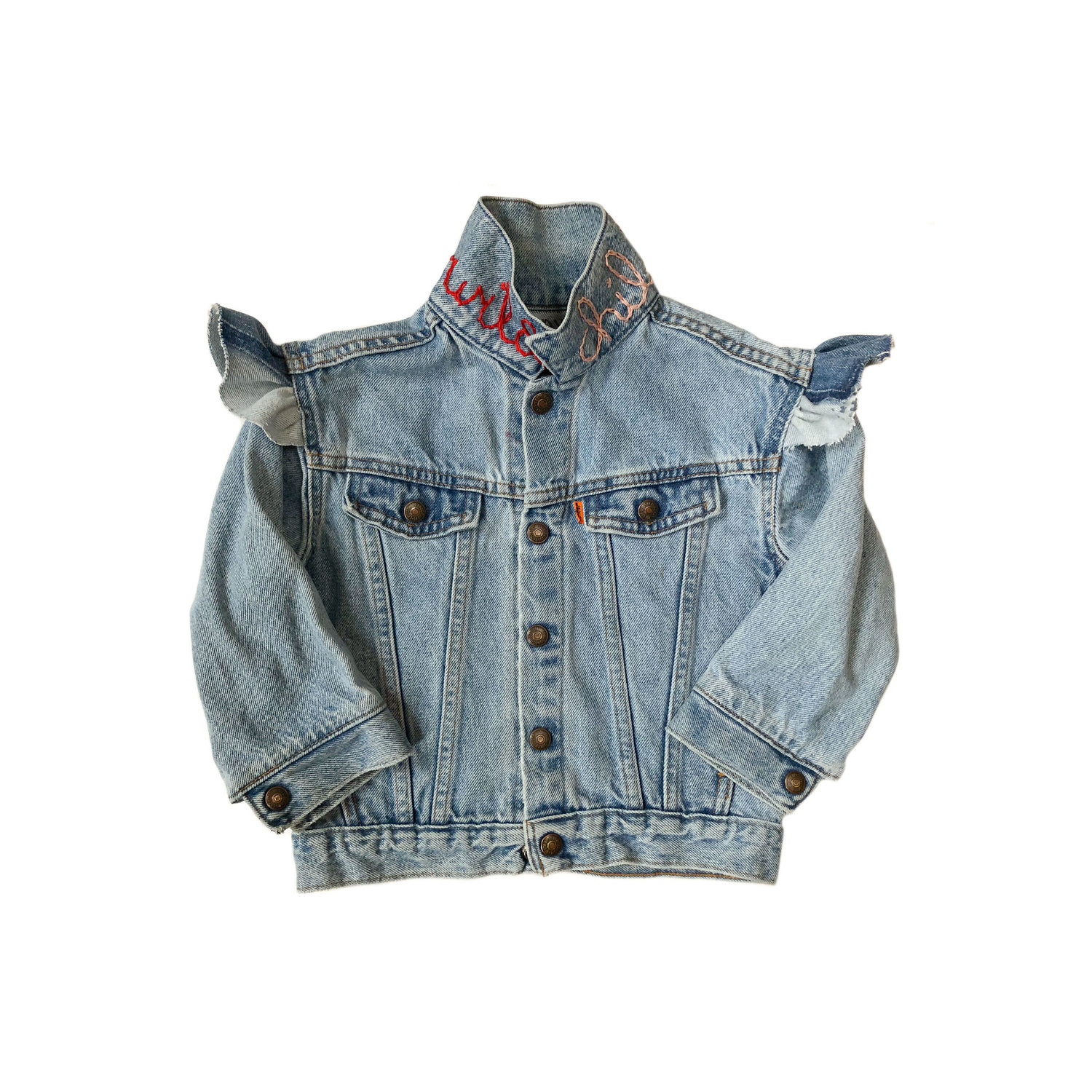 lid Achievement slave PRIS : CUSTOM vintage Levis/Lee jean jacket — SiD NYC