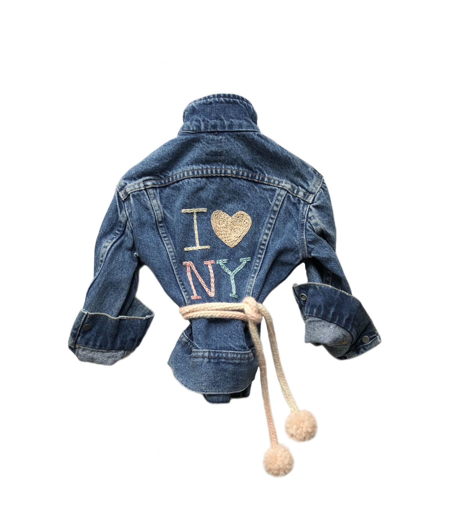 I LOVE NY {spring} : CUSTOM vintage Levis/Lee jean jacket — SiD NYC