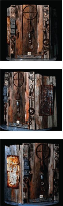 Folk Art Pulpit One, Two, & Three