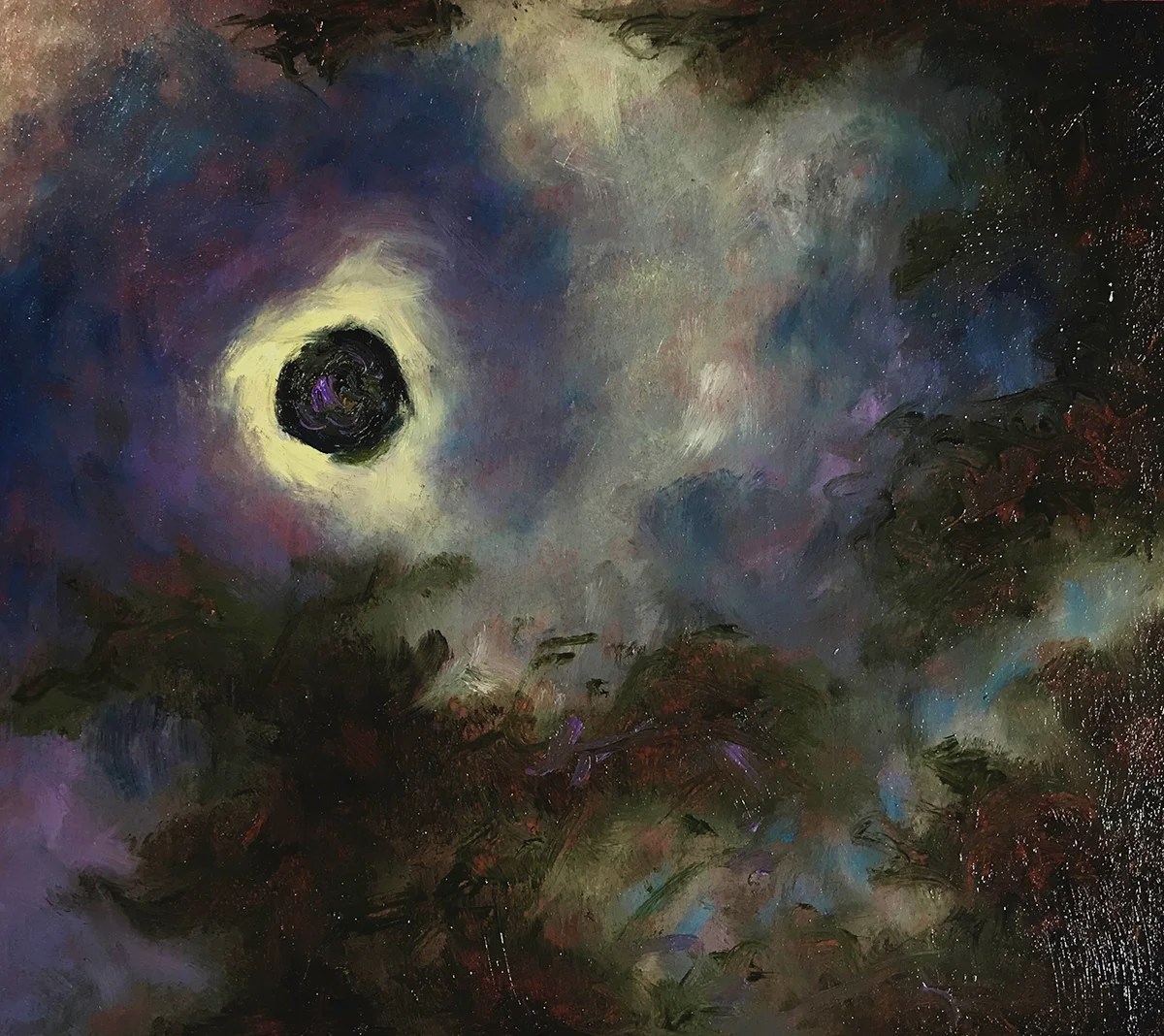 Totality Sketch, 21 August 2017 SOLD