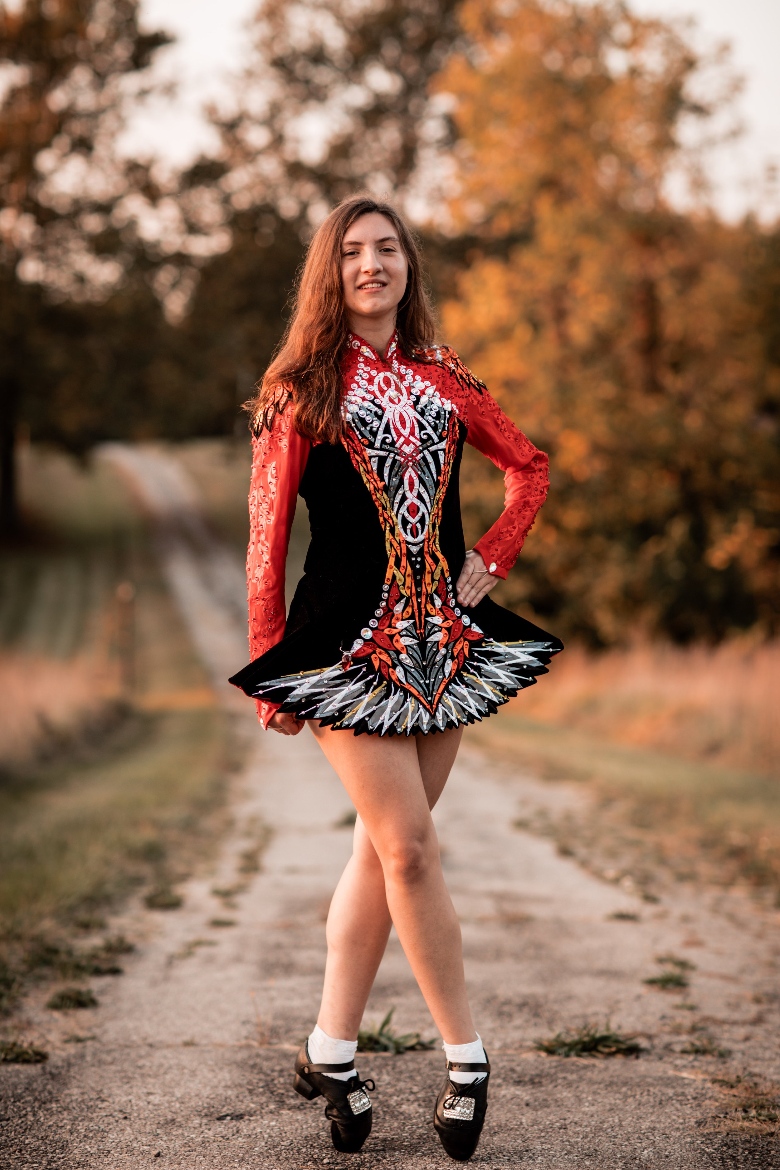 Senior Photo German dancing outfit