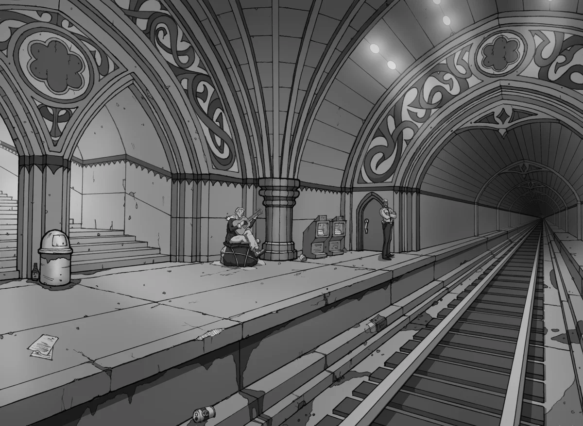 Sacred Dawn - Subway Terminal