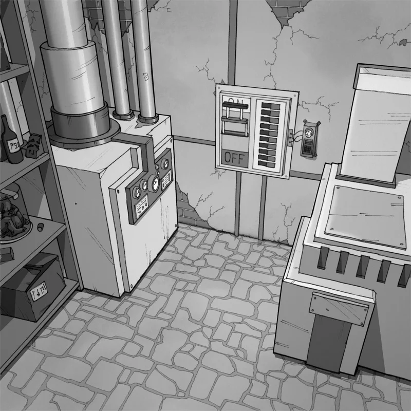 Sacred Dawn - Manor Utility Room