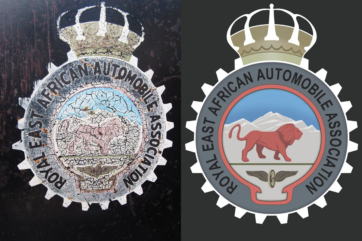 Royal East African Automobile Association LOGO Restoration