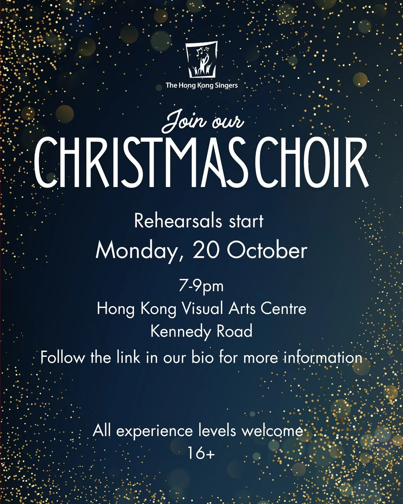 Spreading festive cheer this holiday season ð
Join the Hong Kong Singers for our Christmas Choir 2025! 
Follow the link in our bio for more information