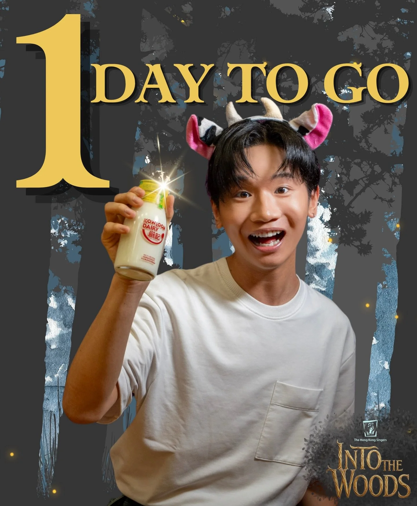 🐄🥛✨ Into the Woods opens TOMORROW!

No crying over spilt milk here&hellip; this one&rsquo;s going to be udderly magical!

Who&rsquo;s ready to join us into the woods? Tickets are still available &mdash; grab yours before the giant wakes up! 🎟️🔥

