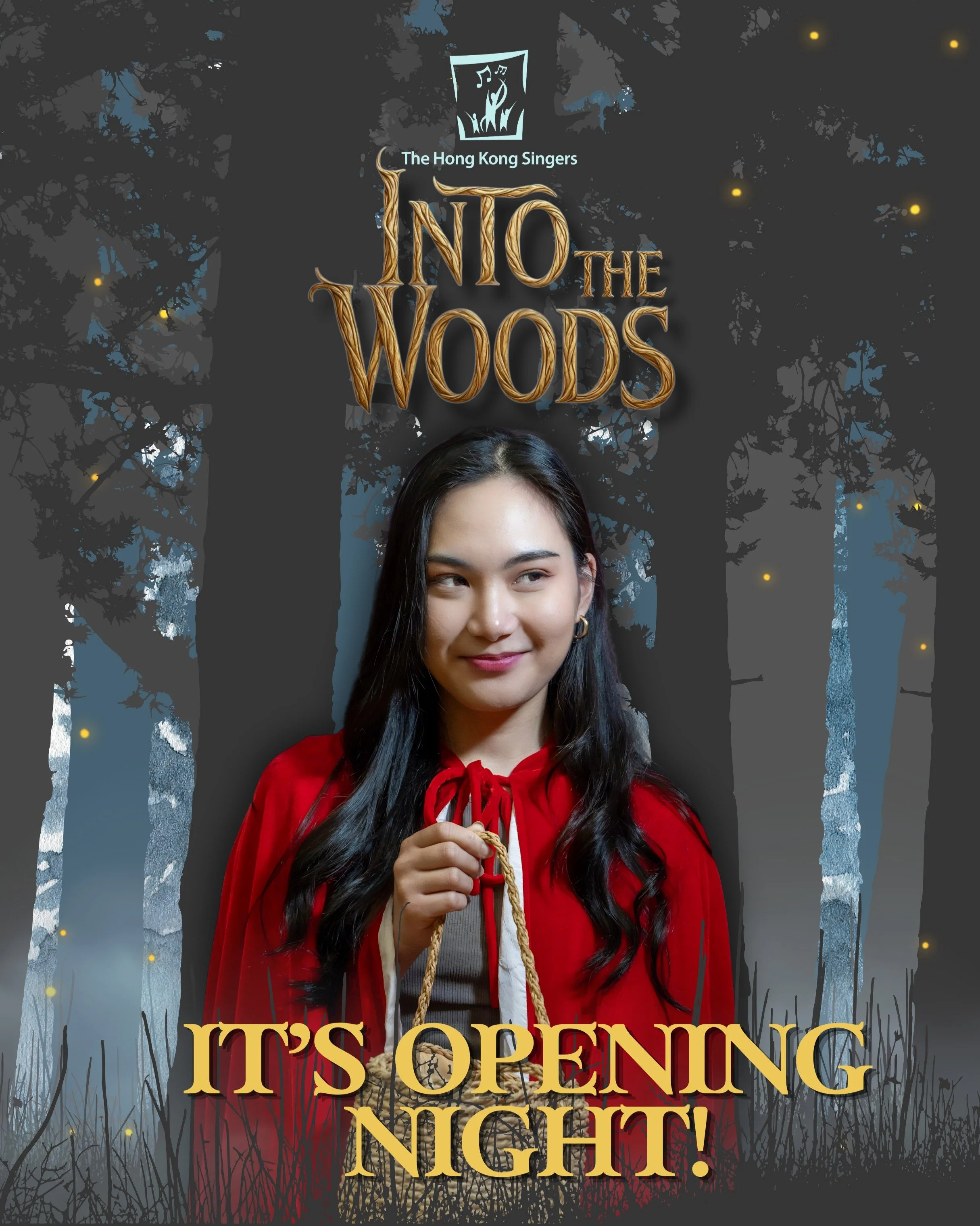 🎭 It&rsquo;s Opening Night! 🌲✨

The Woods are alive and ready to welcome you!

After weeks of hard work, we&rsquo;re thrilled to finally open Into the Woods tonight at Sai Wan Ho Civic Centre Theatre!

Tonight is the moment wishes come true, giants