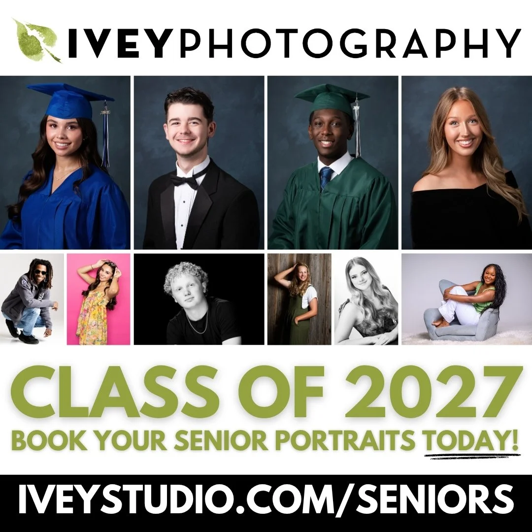 Book Senior Portraits with Ivey Photography