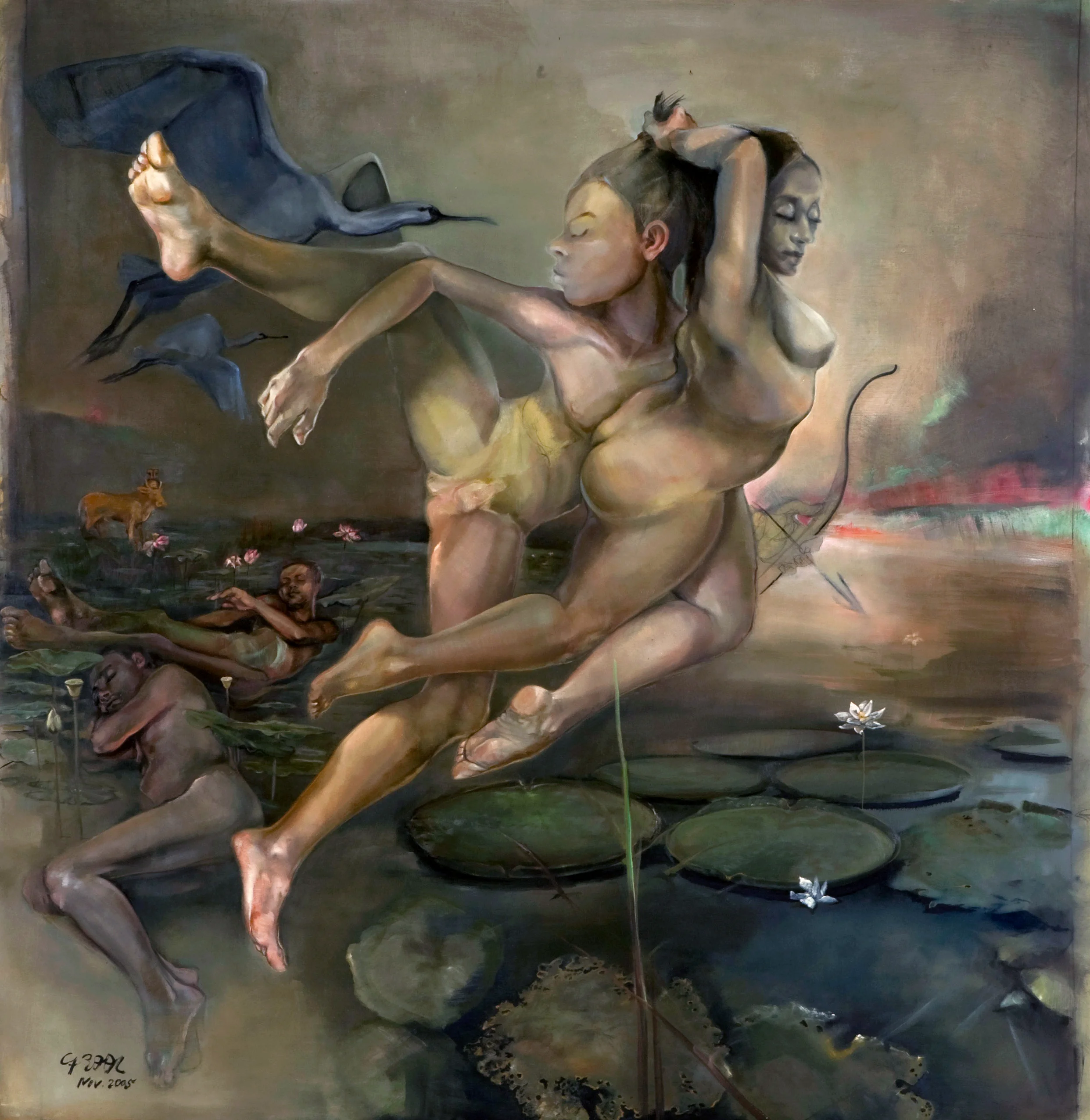 Dragging Eros In Flight