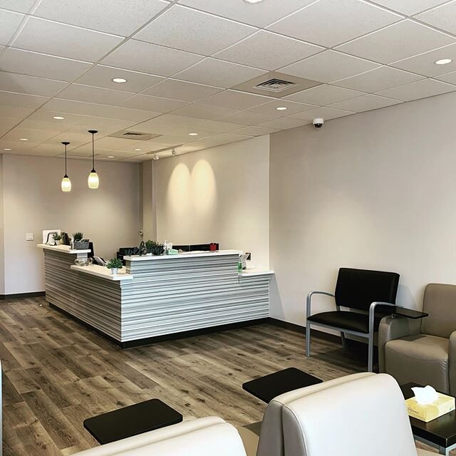 We just completed @levinfamilyeyecare office 3 weeks ahead of schedule to meet our client's relocation needs. This new space features 2 diagnostic and 7 exam rooms along with a tech surgical counselor&rsquo;s room.  This state-of-the-art facility mak