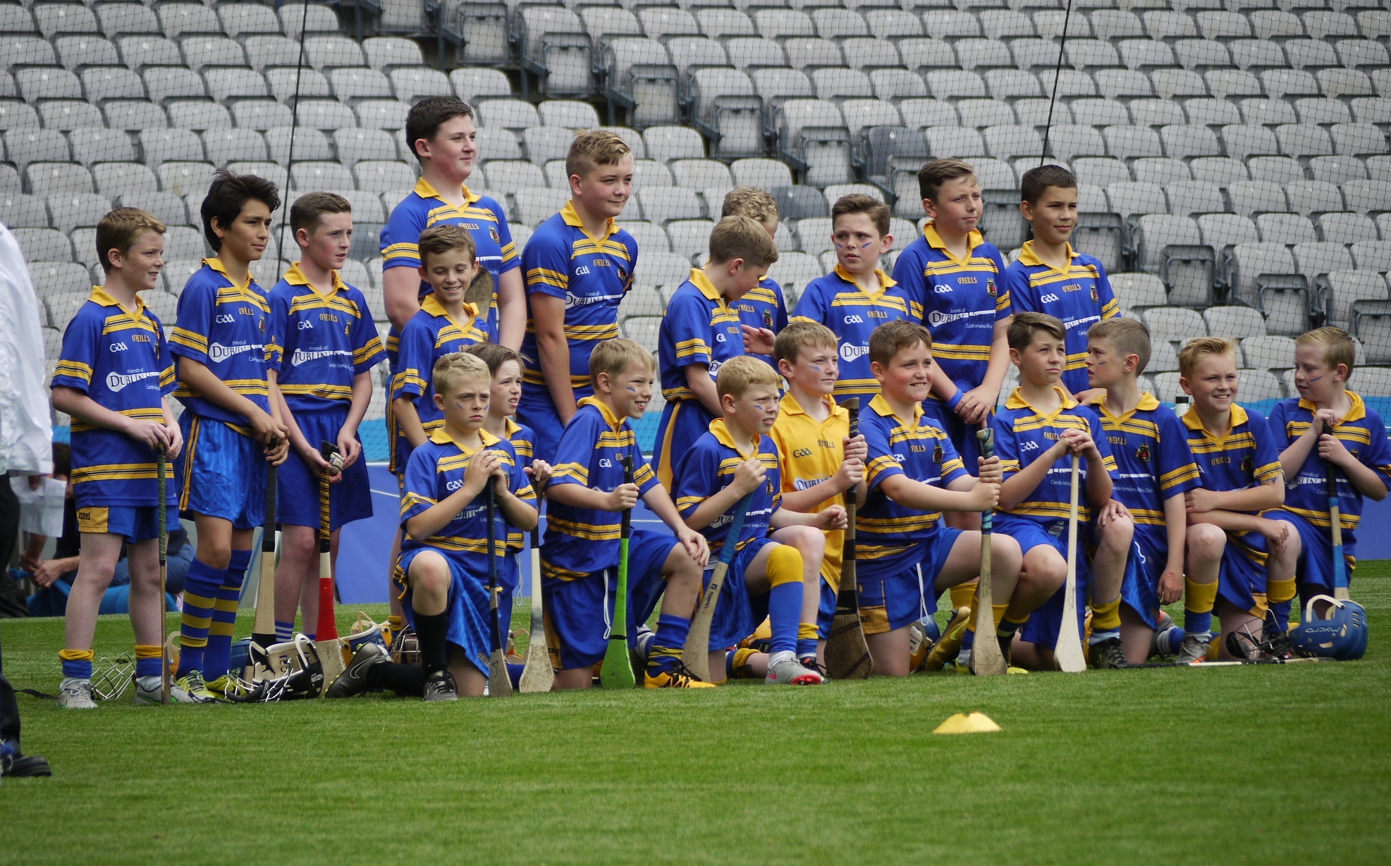 Pre-match team photo