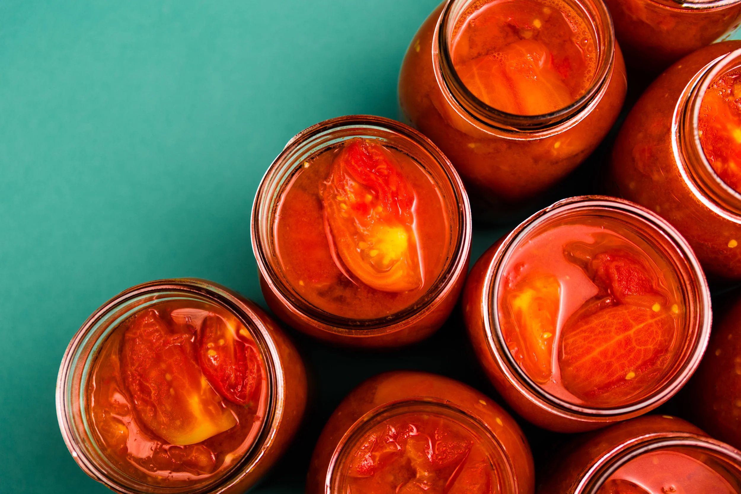 Tomatoes in Jars