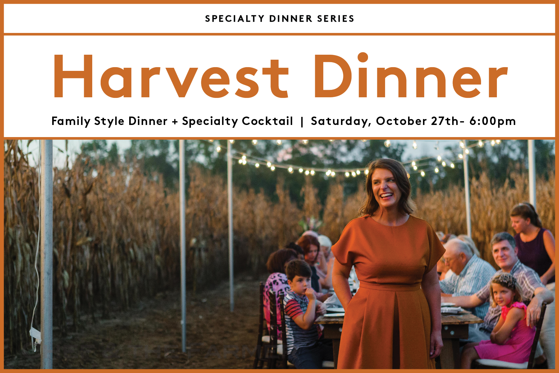 SOLD OUT: Harvest Dinner
