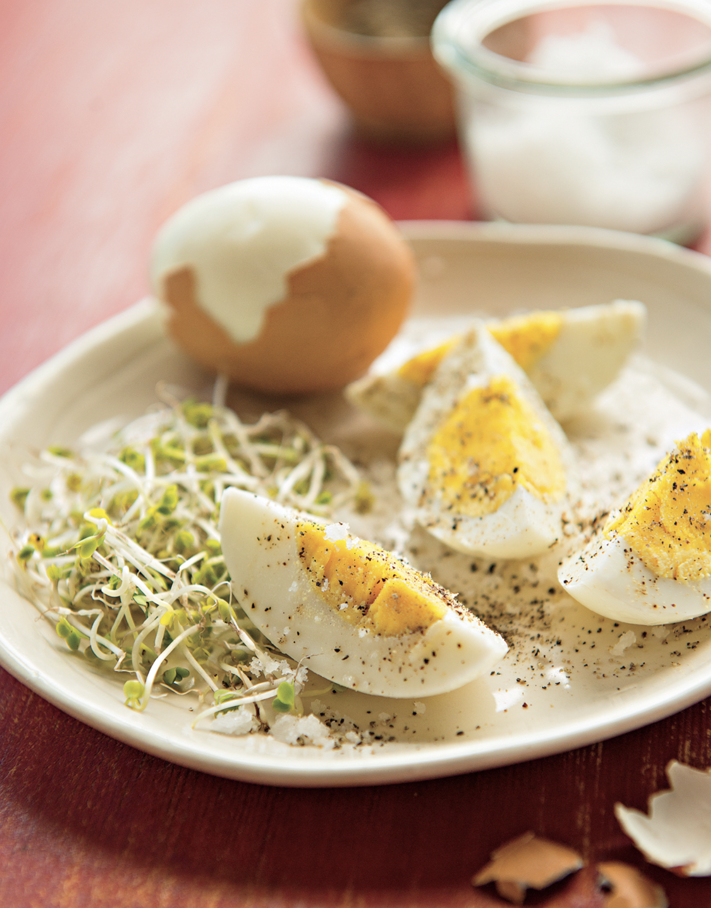 Breakfast of a Busy Mom Who's Trying to Be Healthy