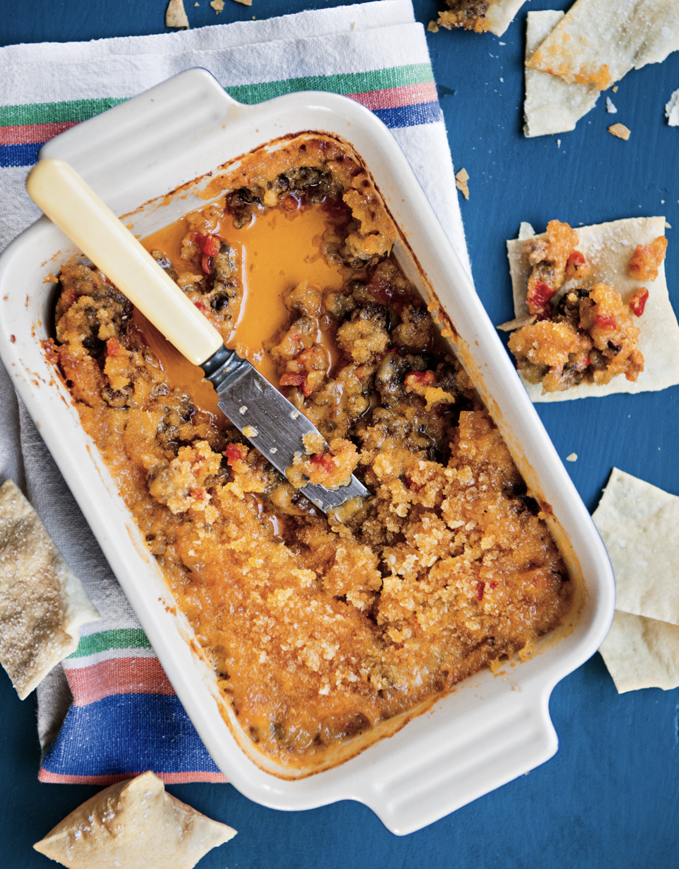 Baked Pimento Cheese &amp; Sausage