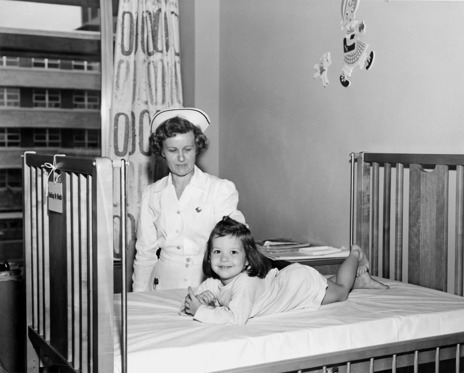 As the resident on duty on February 2, 1954, Dr. Harrison admitted Texas Children’s Hospital’s first patient, three-year-old Lamaina Leigh Van Wagner. 