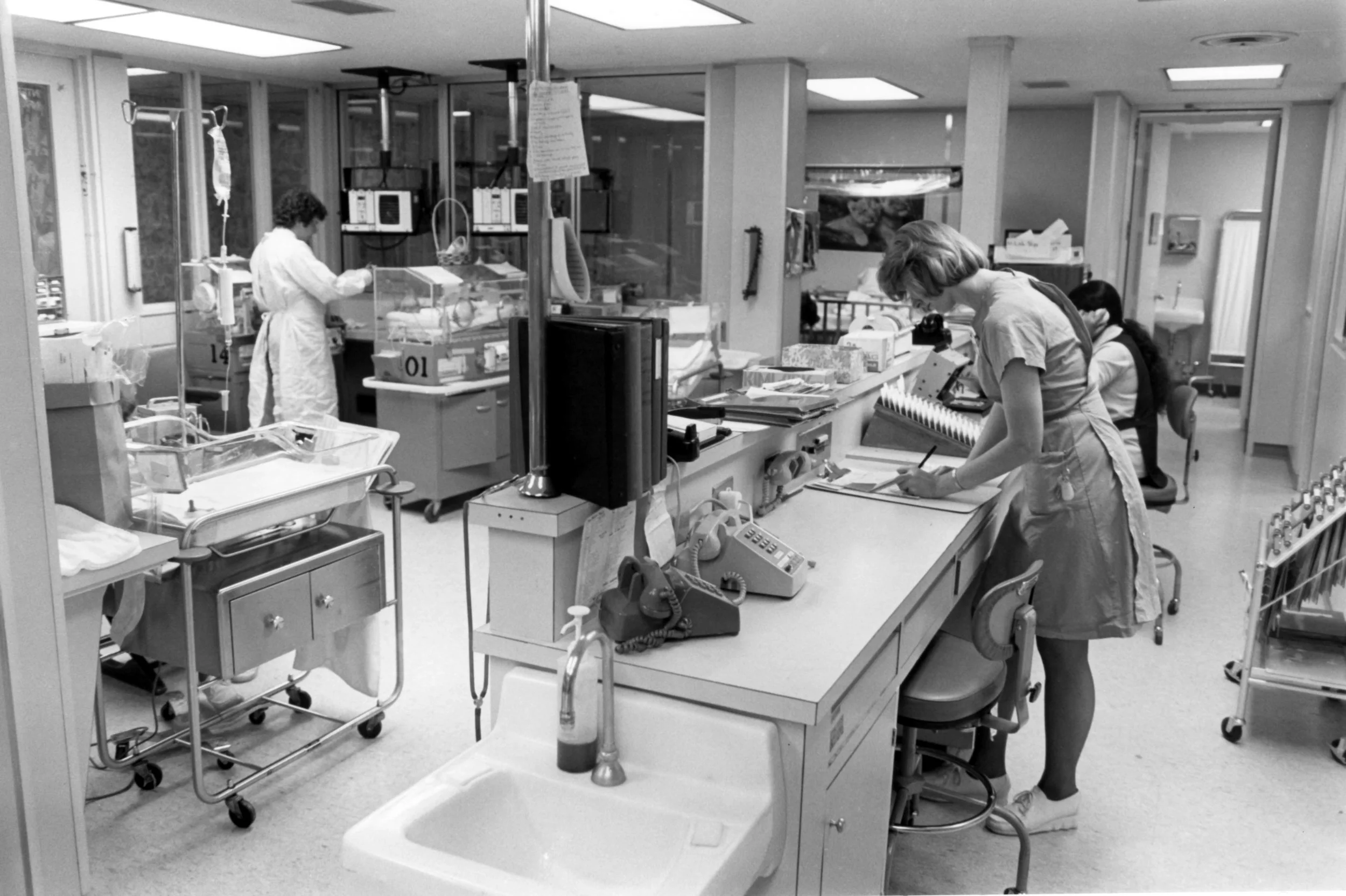 Texas Children’s original NICU in 1974.