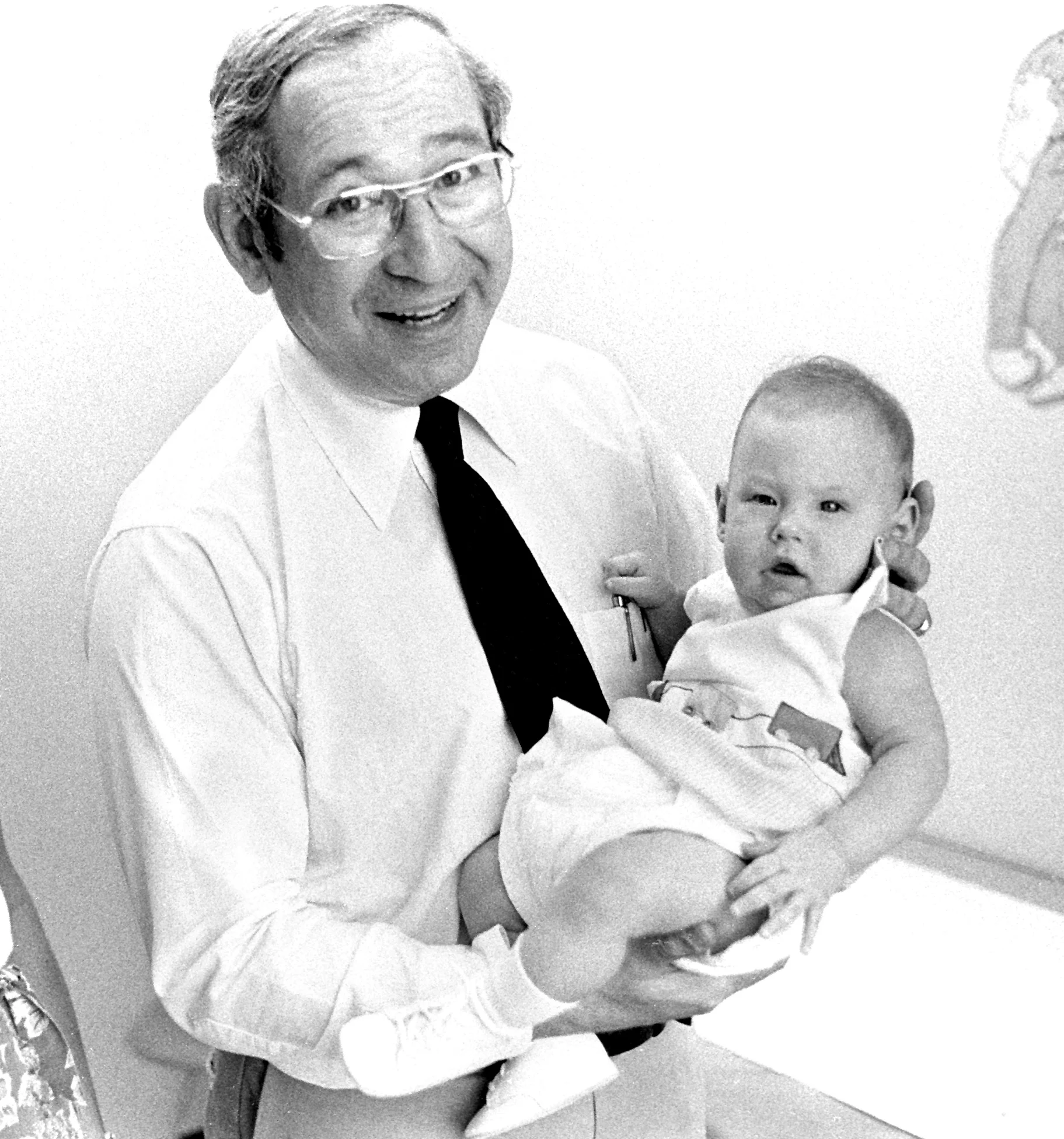 Dr. Jim Harberg was appointed chief of General Surgery Services in 1970.