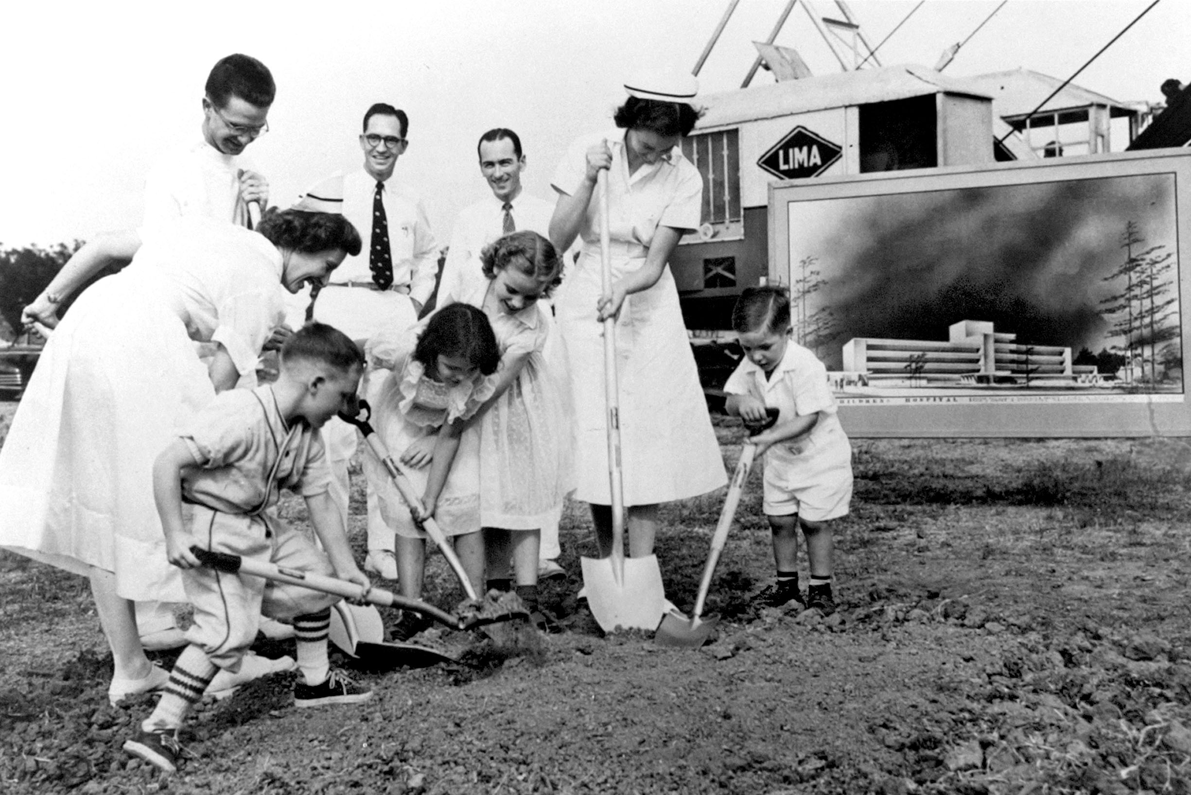 The groundbreaking of Texas Children's Hospital on May 23, 1951, marked the beginning of a new era in pediatric patient care. In our first year, we cared for 4,558 patients. Today, we have more than 3.3 million patient visits each year, and we're proud to provide care to children from right here in the Lone Star State to kids from across the country and around the world.