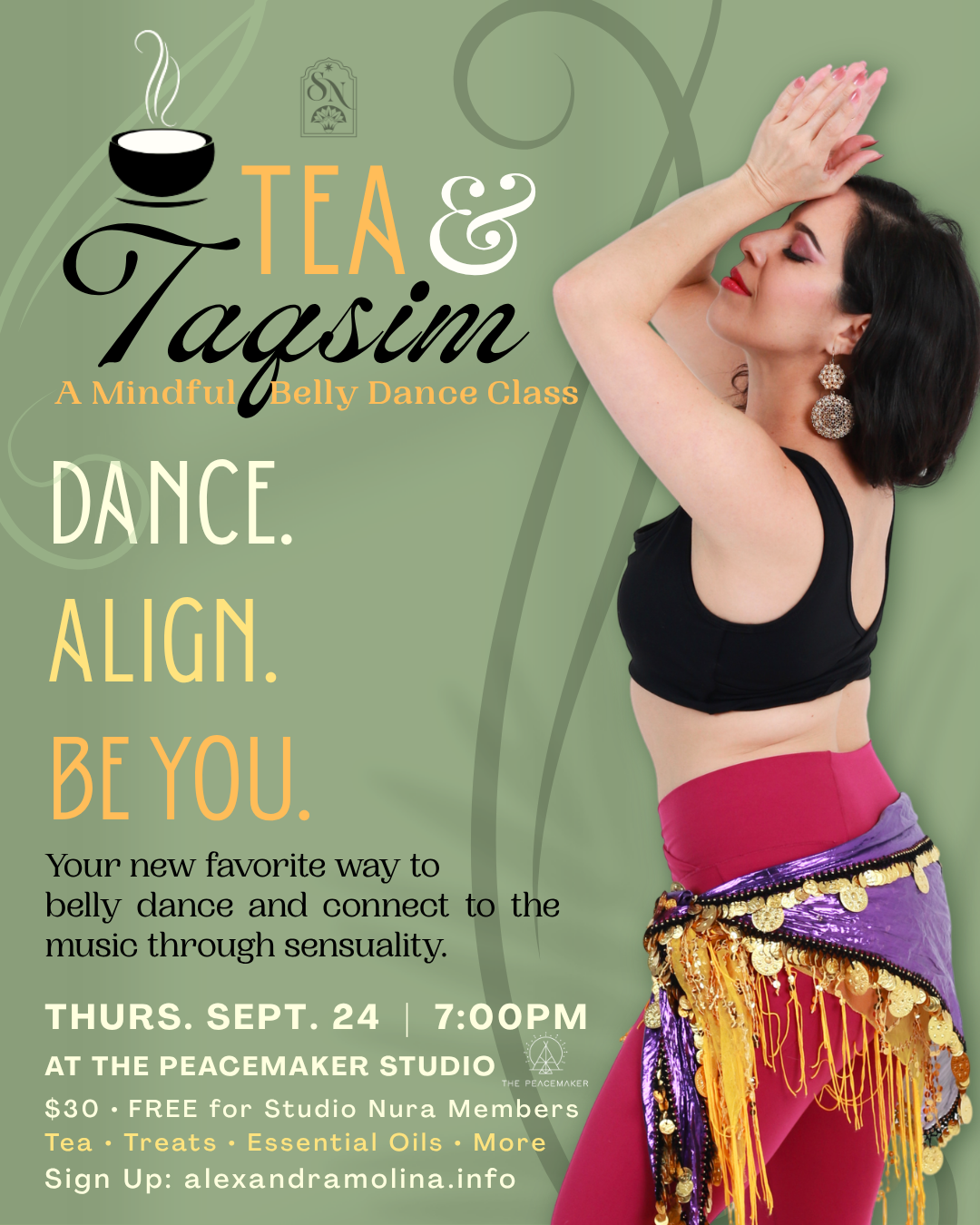 Tea & Taqsim: Mindful Belly Dance