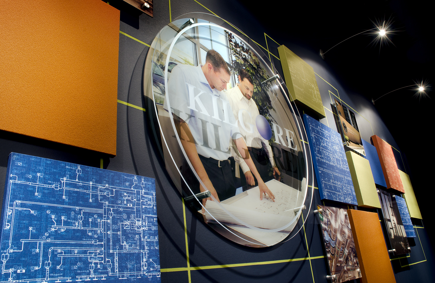 Environmental Display for Corporate Conference Room