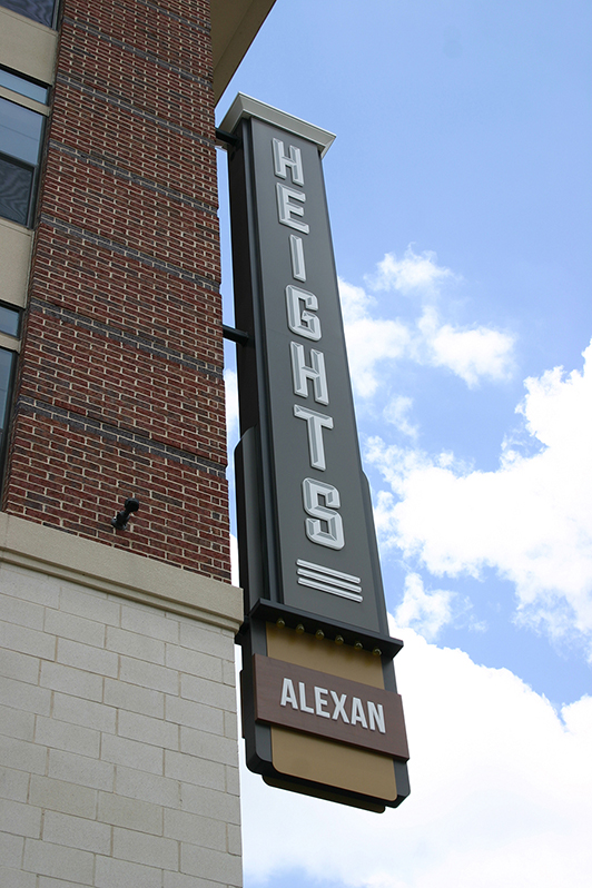 Multifamily Blade Signage in Houston