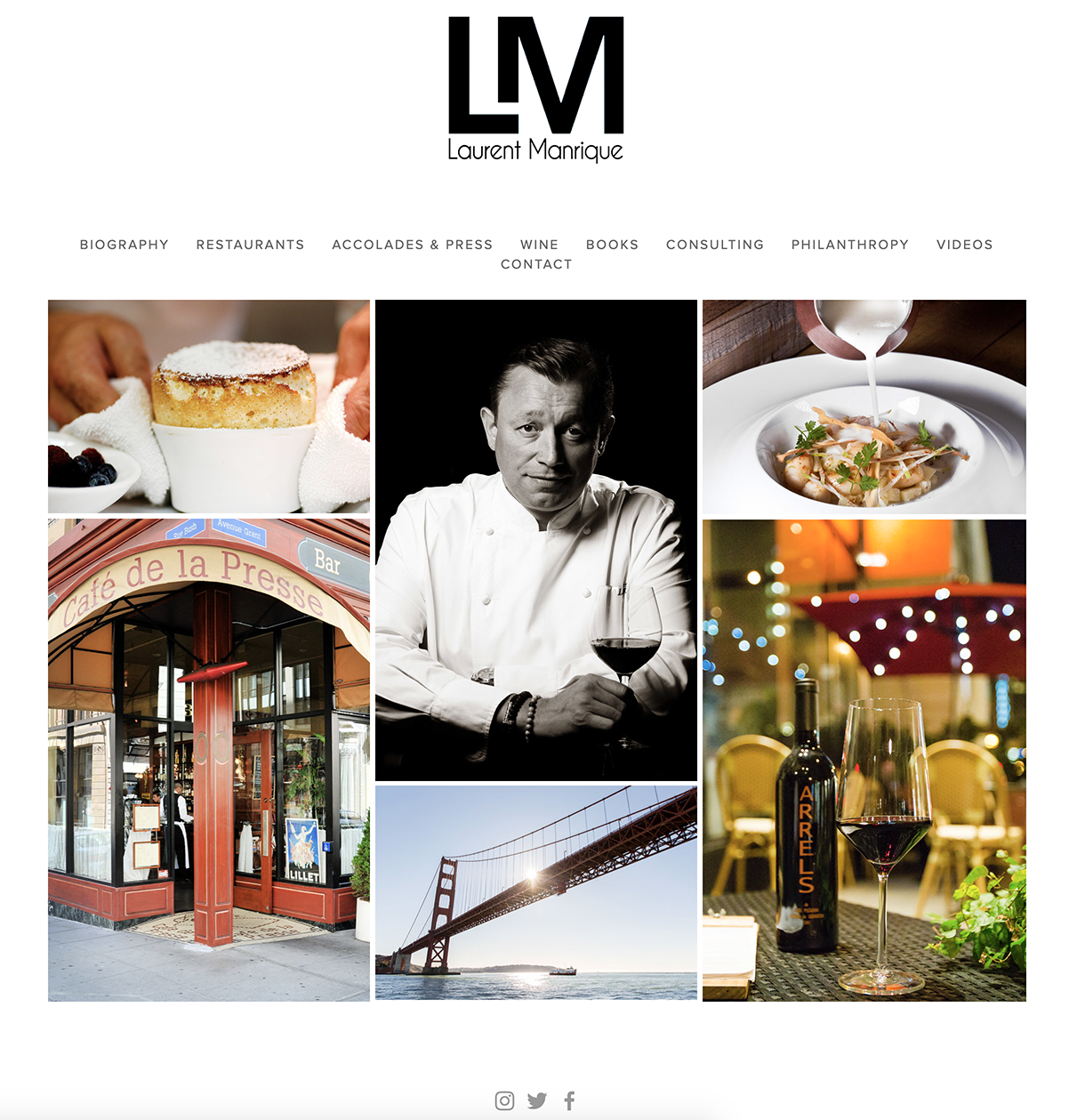 Chef Laurent Manrique