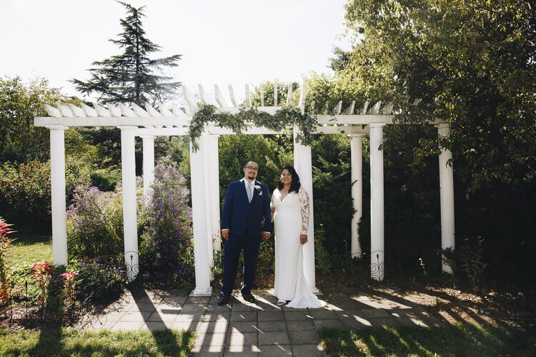 A Queens Botanical Gardens Wedding Erica Reade Photography