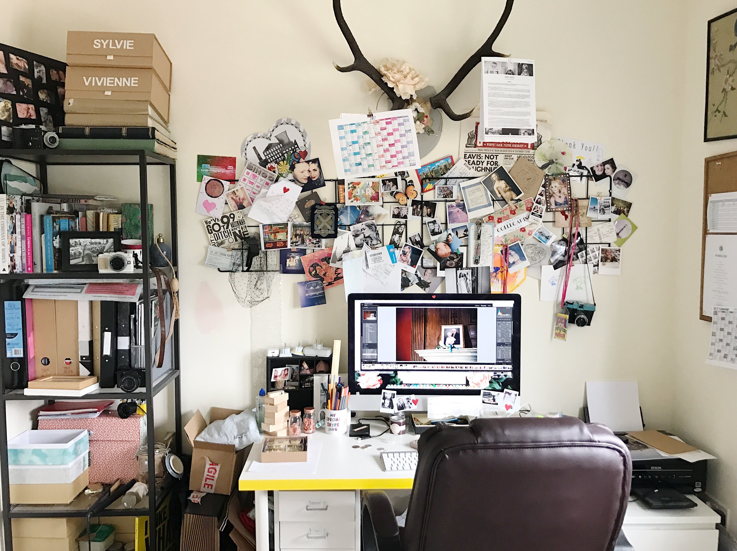 THINK PINK | HOME OFFICE INSPIRATION — Our Little Gang