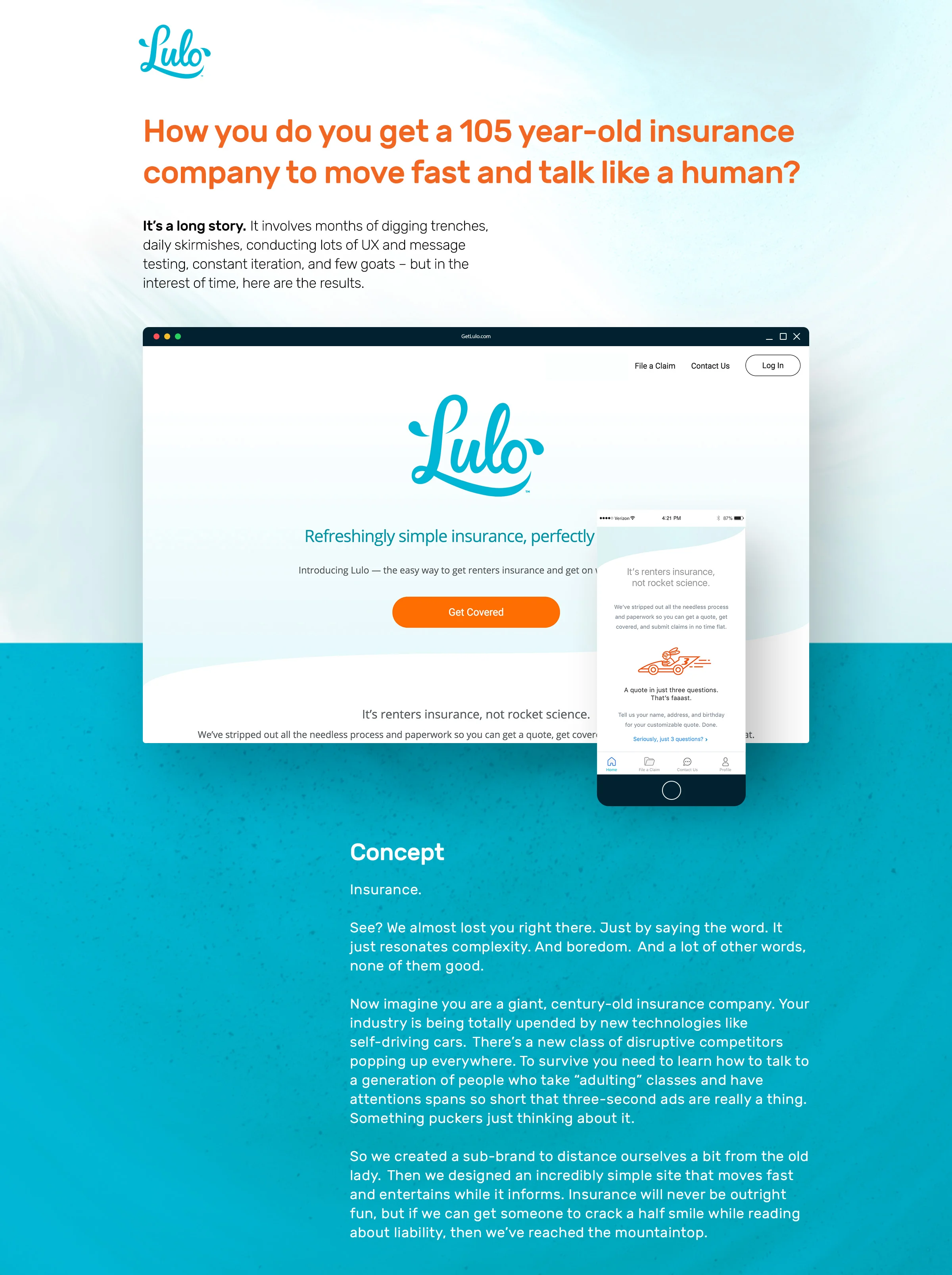 LIBERTY MUTUAL - LULO BRAND 