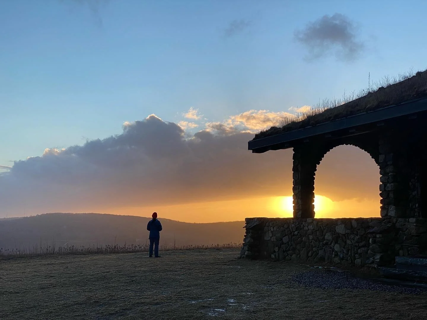 Dreamy light after the weather moved out.