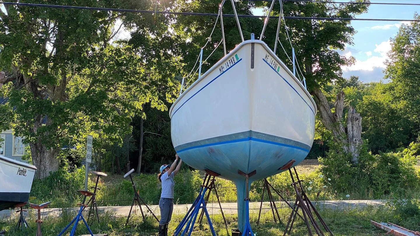 Tess and I have been busy getting in over our heads on a very old (&lsquo;79) but well-loved Pearson 30 over the past couple of months. Her maiden voyage was Labor Day weekend from Round Pond to Camden and we&rsquo;ve been getting the most out of our