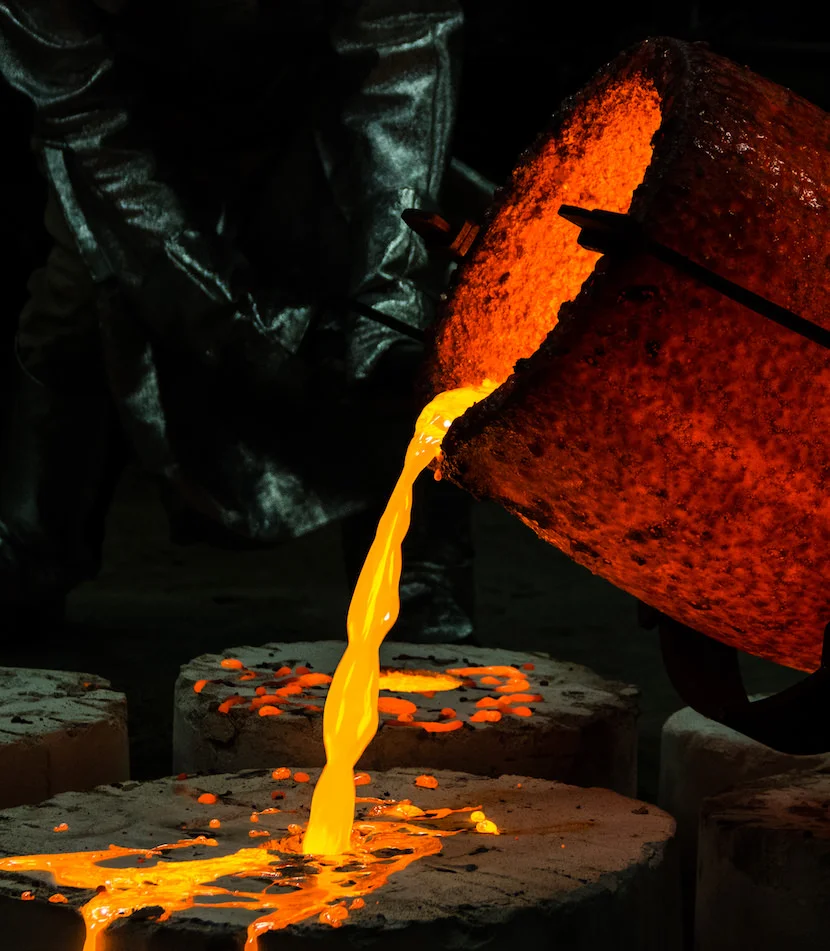 Alloying metal is the process of mixing metals and non-metals to achieve different desired properties in the metal being alloyed. Gold is typically alloyed to make it stronger and less expensive to the mass consumer.