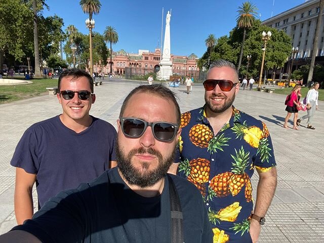 Hitting the streets of Buenos Aries with my compadres! Its been one adventure after another to get here. 🇨🇴 🇧🇷 🇦🇷 #southamerica2020