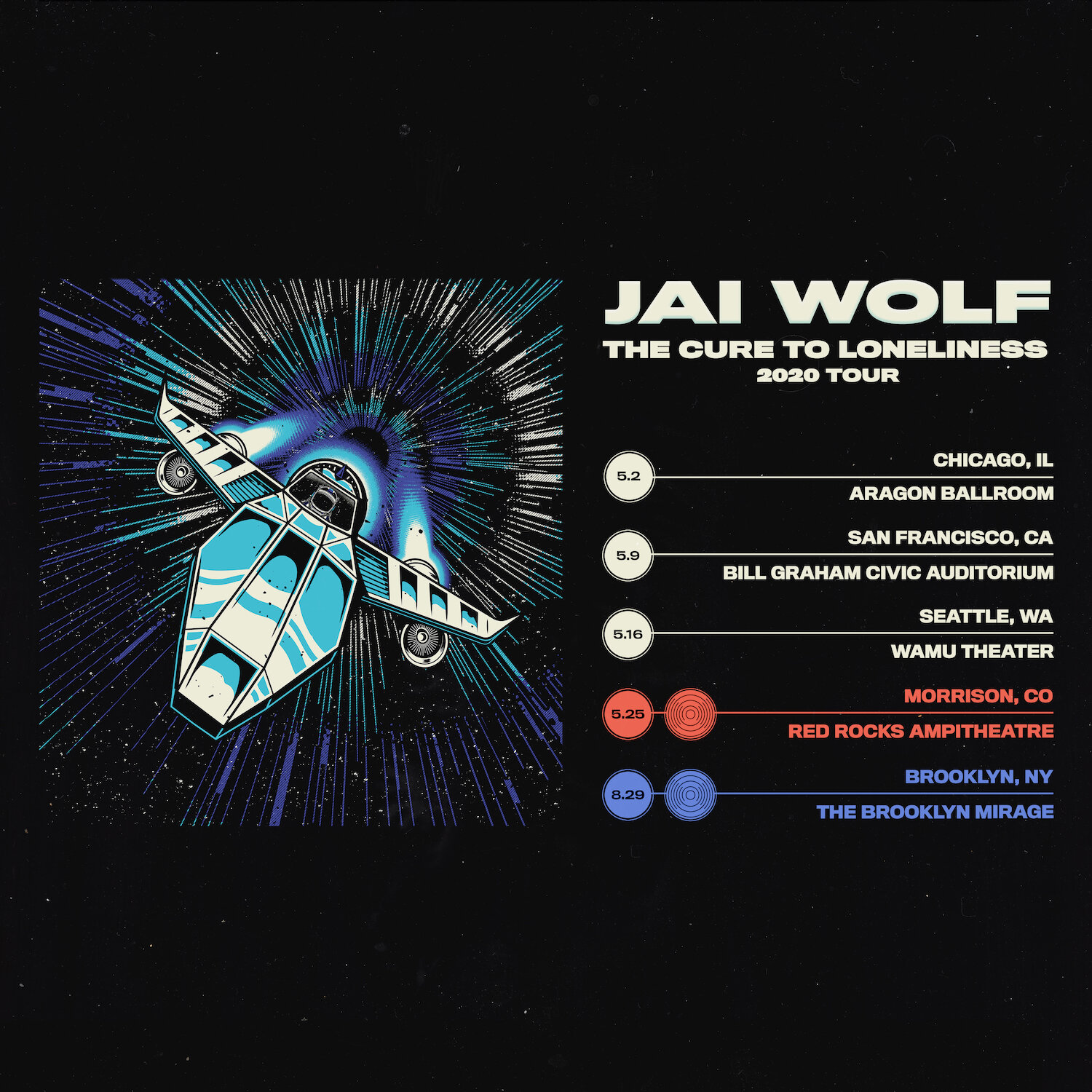 Jai Wolf Releases Single &quot;Moon Rider&quot; and Announces 2020 Tour Dates — Mom+Pop