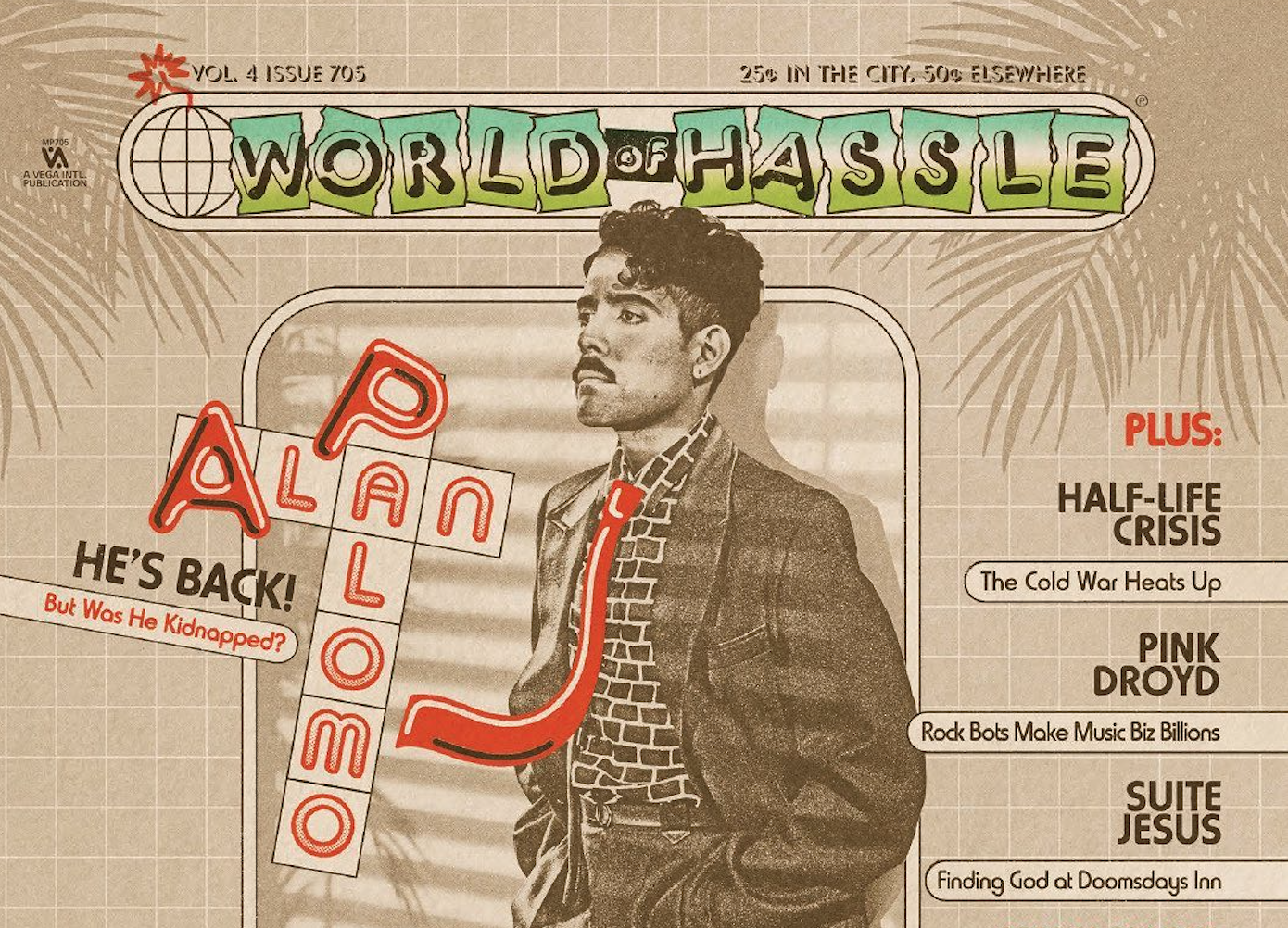 Alan Palomo (Neon Indian) Announces Debut Solo Album 'World of Hassle'