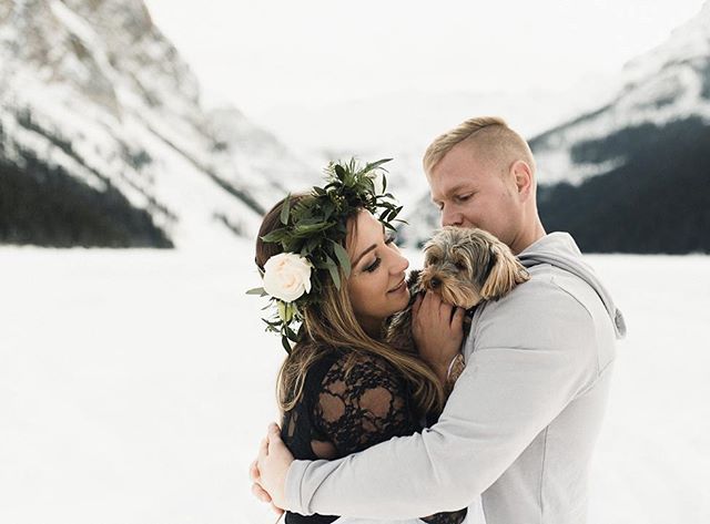 I had a blast with this newly engaged couple (I saw the video of the proposal in Thailand 😳) and Lady, the tiny Yorkie. It was a beautiful early spring day and the thaw is on in the mountains. Who loves pets at shoots? 
#gingersnapphotography .
.
.
