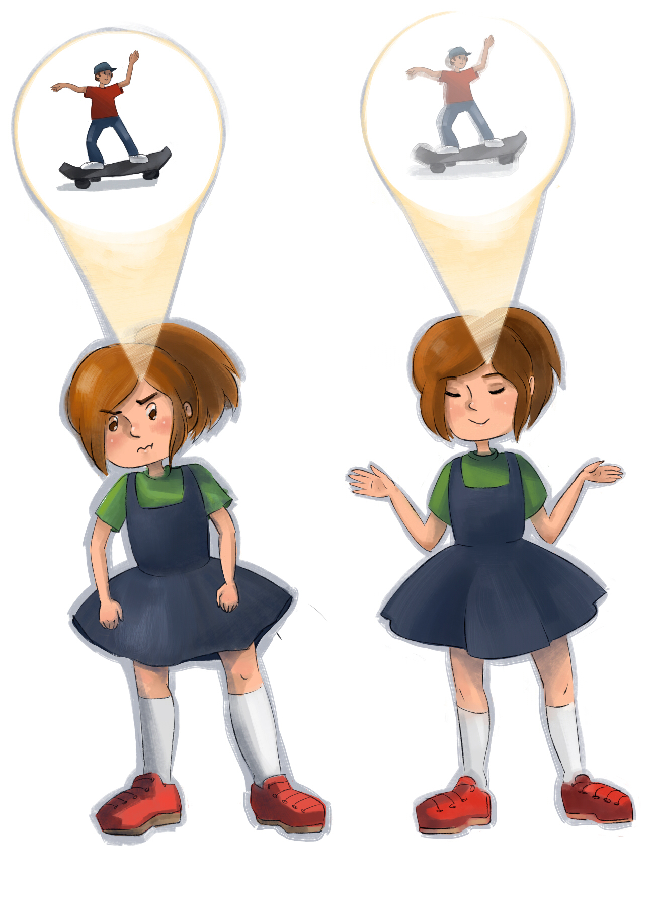 Control your emotional responses with your mind power! Image by TomaTheSpook.