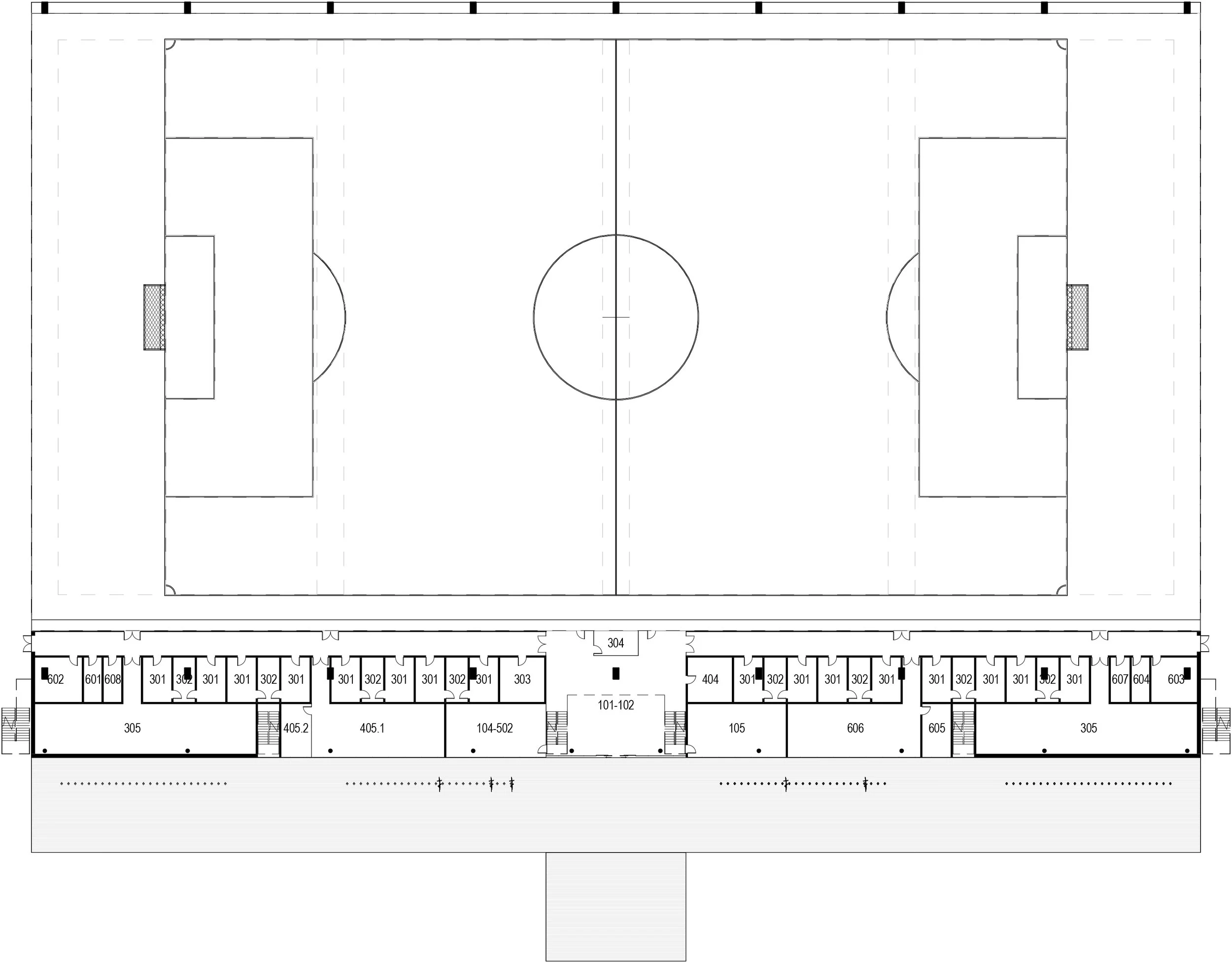 Plan rez-de-chaussée