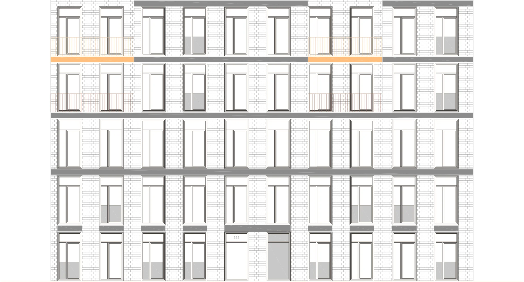 5 étages = densité 3.04