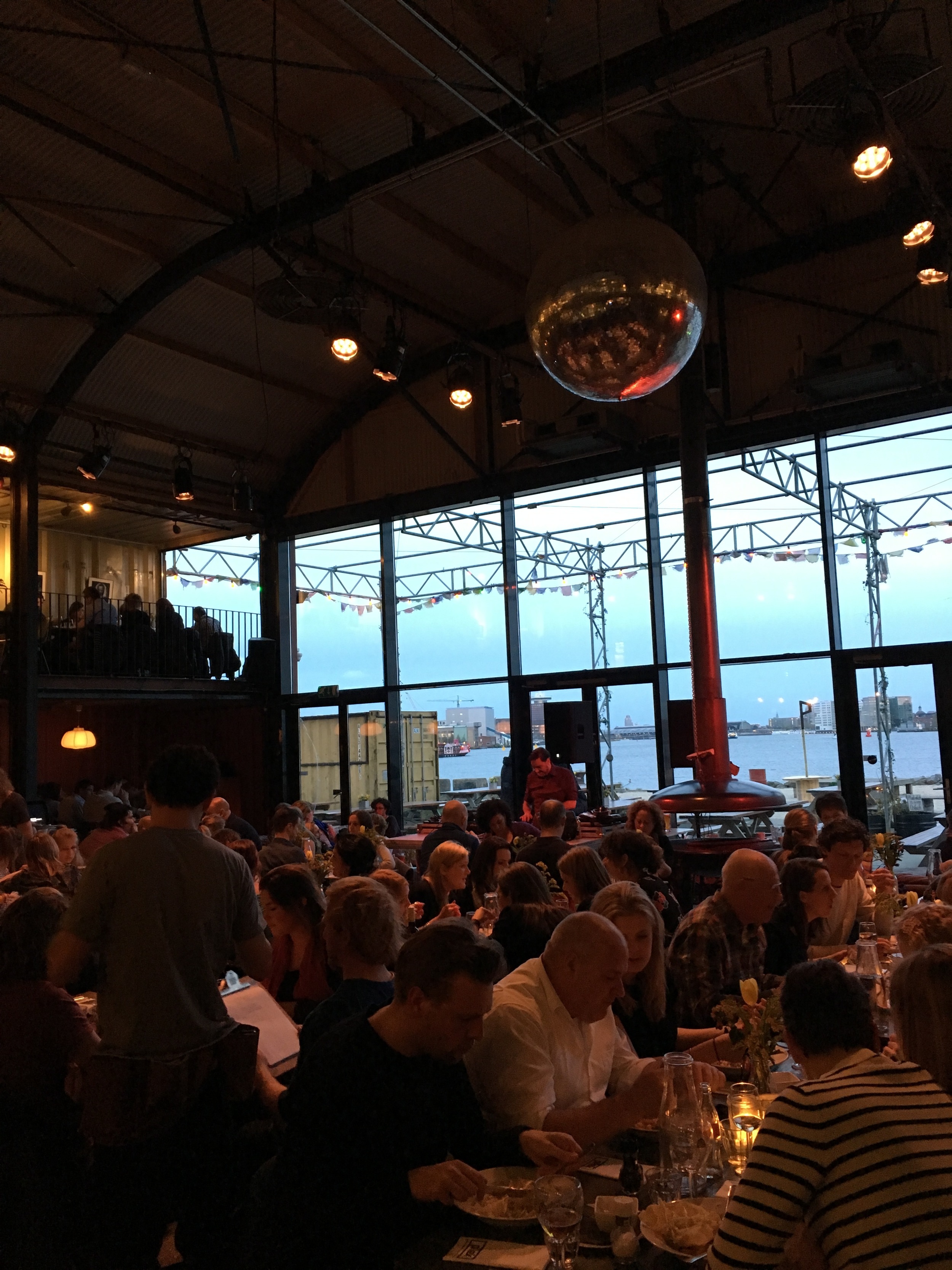 Decks and Dinner at Pllek