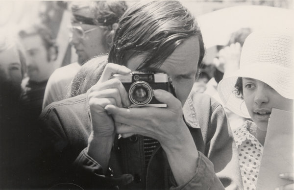 A young Bill Cunningham. nytimes.com