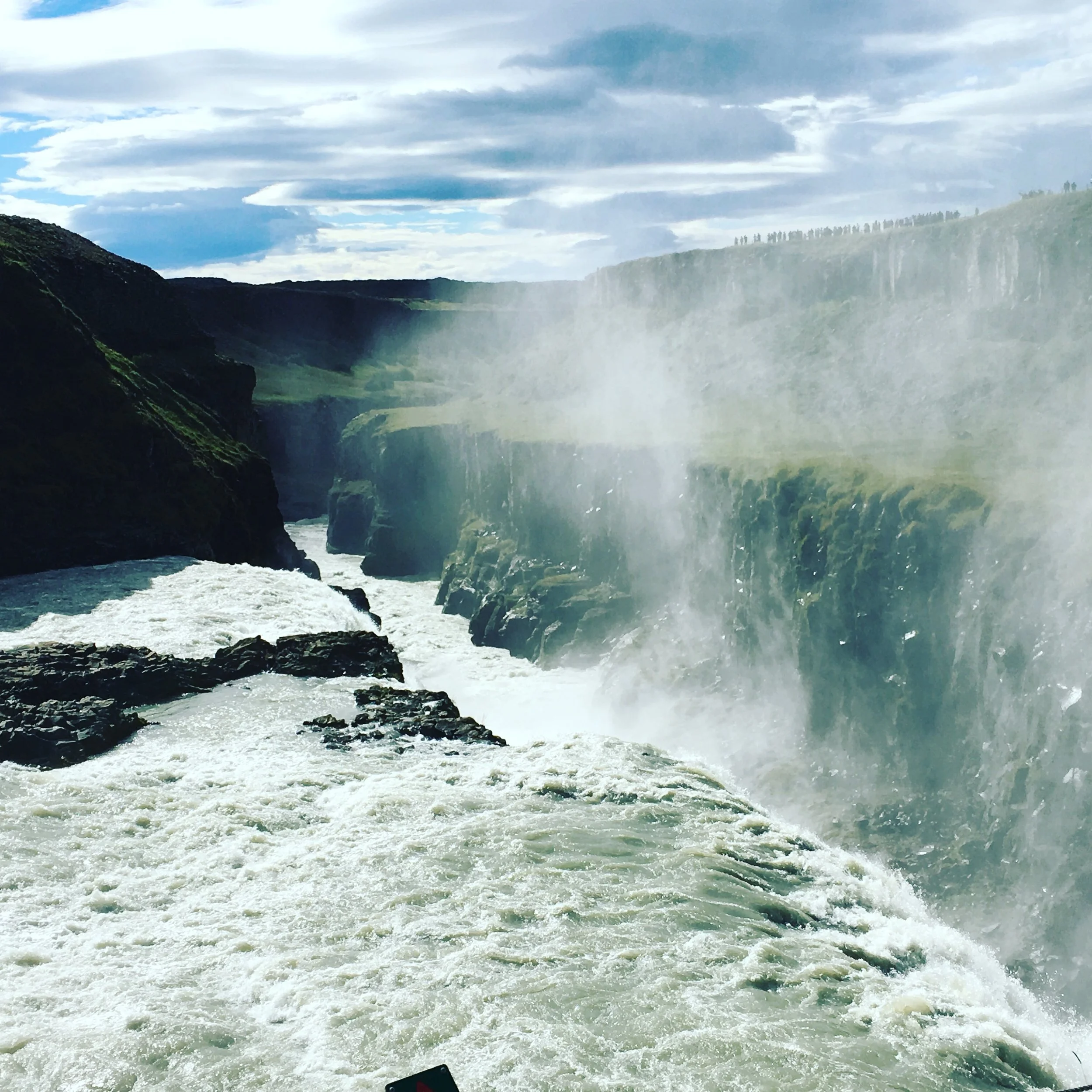 Gullfoss in the "Golden Circle"