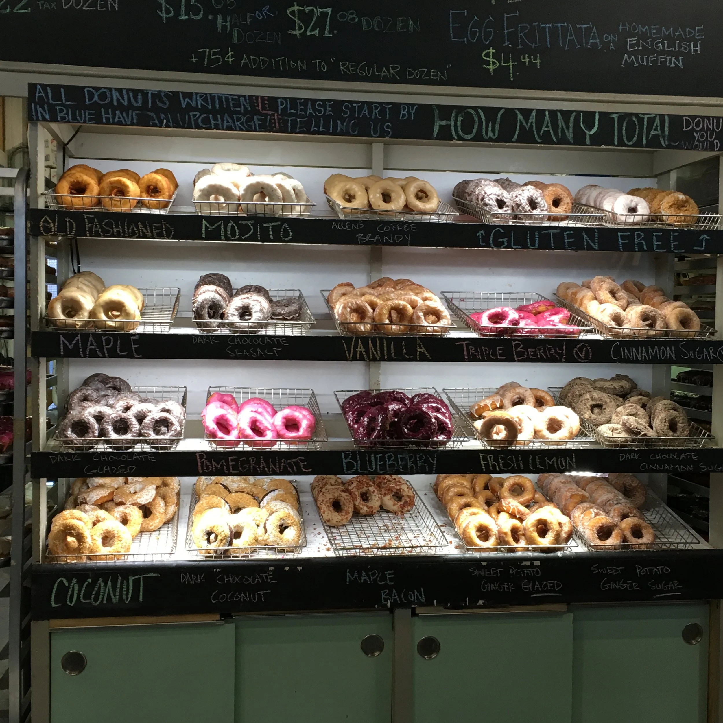 9am at the Holy Donut (made it in line well before everything sold out)
