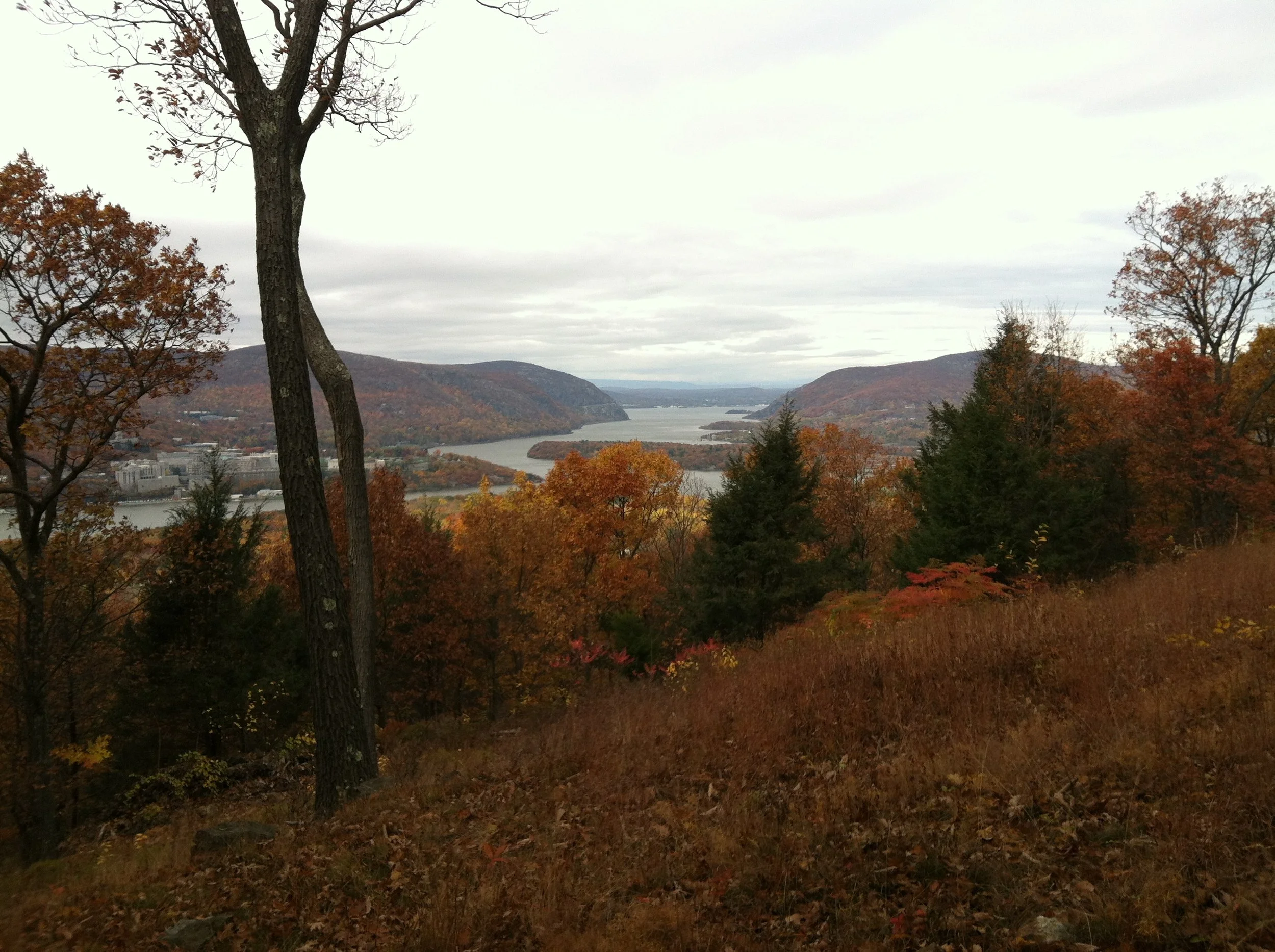 View of the Hudson Valley with Storm King Mountain 