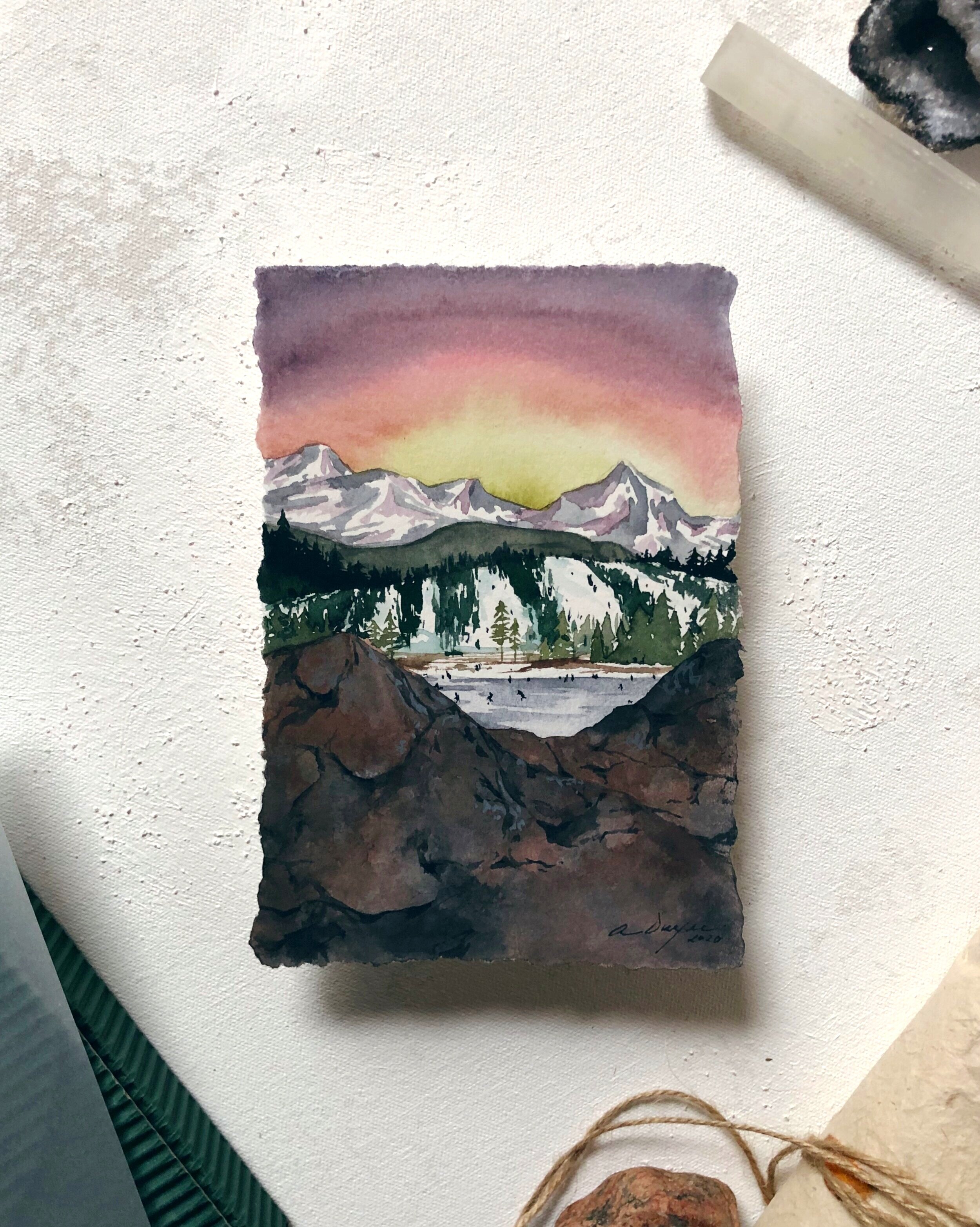 A Morning Skate - Fine Art Print