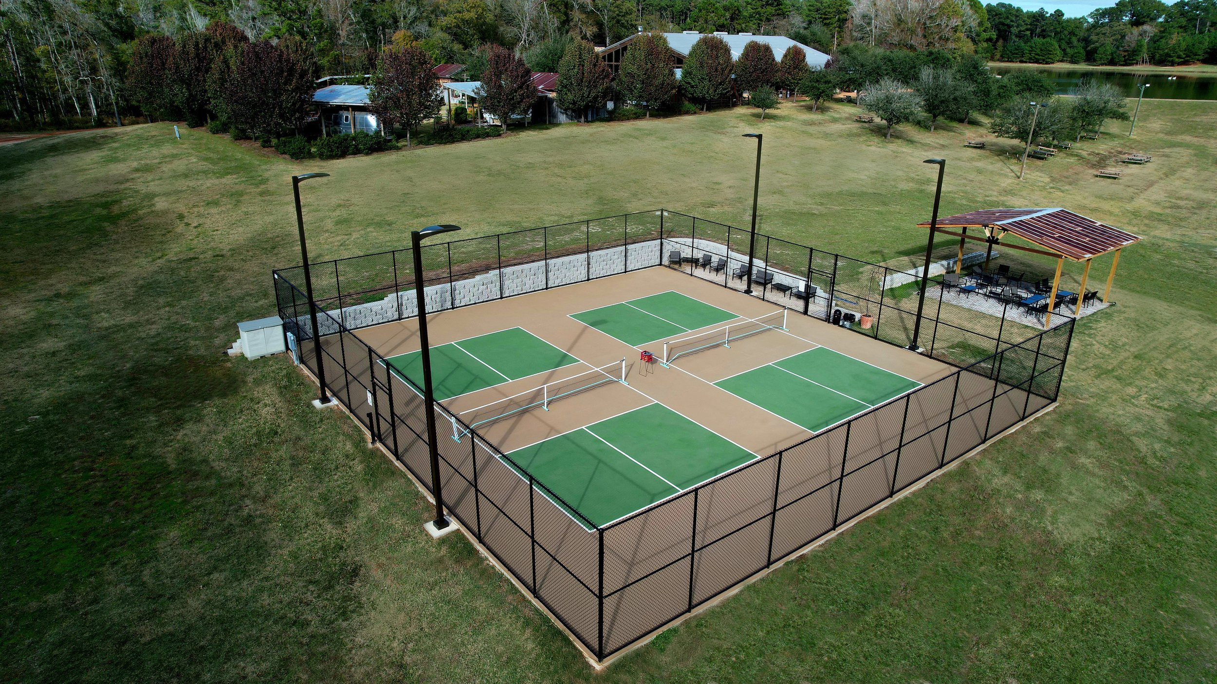 Rowdy Creek Ranch — Pickleball Courts